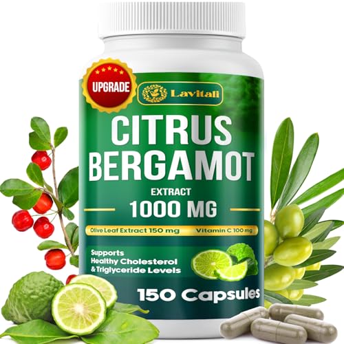 cápsulas de bergamota cítrica naturales