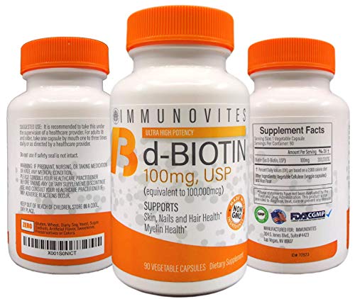 Cápsulas de Biotina IMMUNOVITES