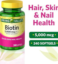 Cápsulas de biotina para mujeres