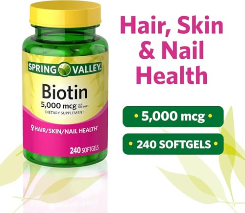 Cápsulas de biotina para mujeres