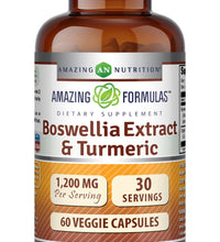Cápsulas de Boswellia y cúrcuma