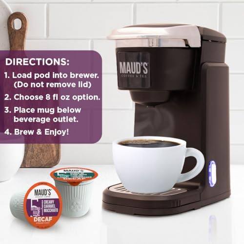 cápsulas de café para un solo uso