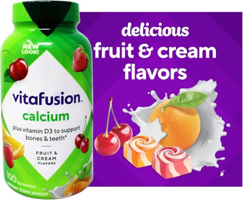 cápsulas de calcio Vitafusion para adultos