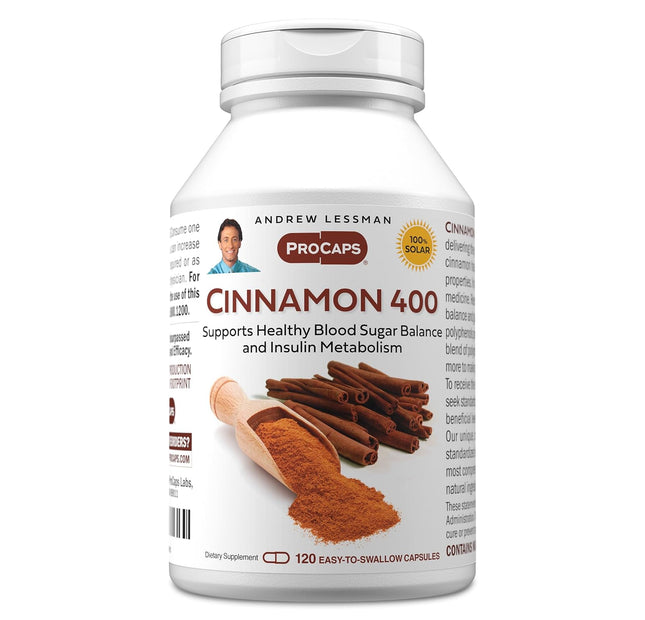 Cápsulas de Canela 400 mg