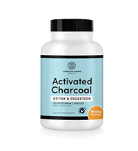 cápsulas de carbón activado naturales