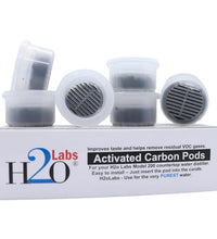 cápsulas de carbón activado para agua