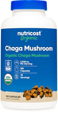 cápsulas de chaga orgánico para energía