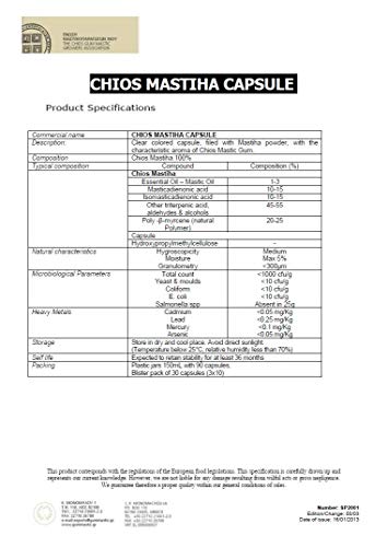Cápsulas de Chios para sistema inmunológico