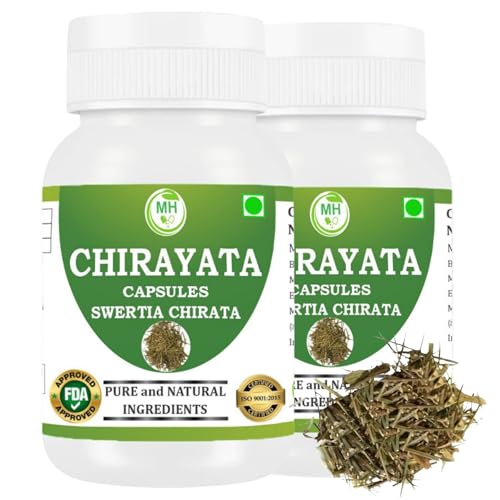 Cápsulas de Chirayata 100% naturales