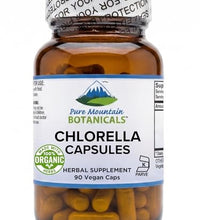cápsulas de chlorella orgánica