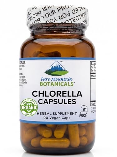 cápsulas de chlorella orgánica