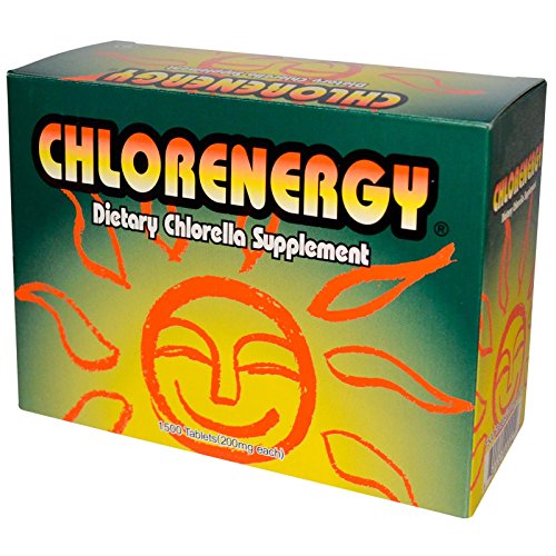 Cápsulas de chlorella para energía natural