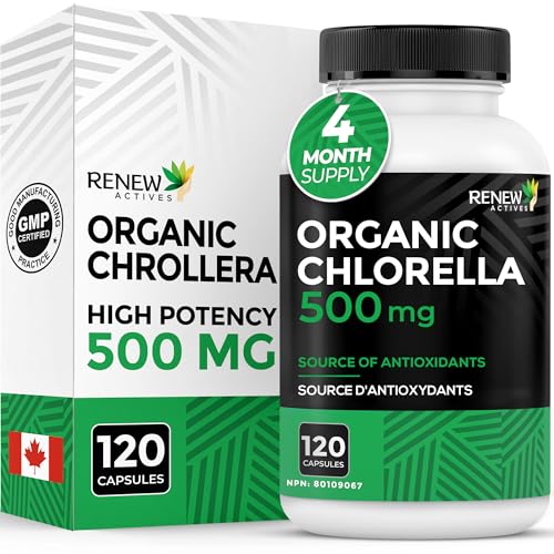 cápsulas de chlorella para energía