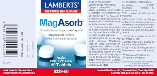 cápsulas de citrato de magnesio