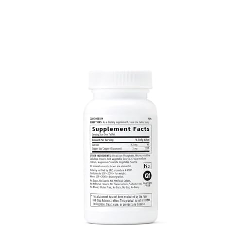 cápsulas de cobre para la salud