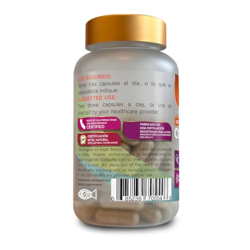 Cápsulas de colestomax para salud integral