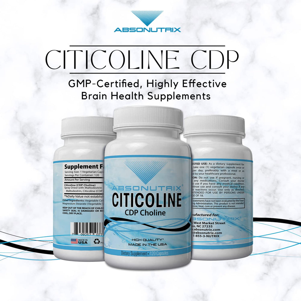 Cápsulas de Colina Citicoline