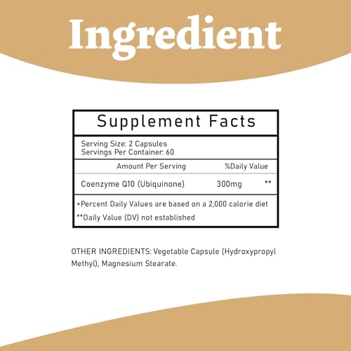 Cápsulas de CoQ10 alta absorción