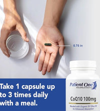 Cápsulas de CoQ10 de 100 mg
