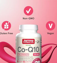Cápsulas de CoQ10 de 200 mg
