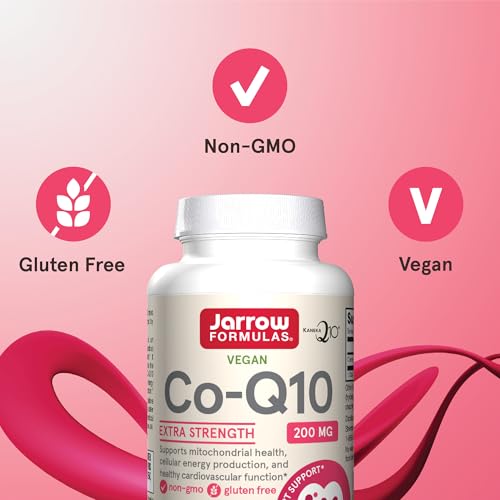 Cápsulas de CoQ10 de 200 mg