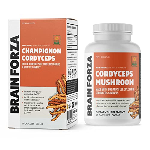 cápsulas de cordyceps cultivadas en baja oxigenación