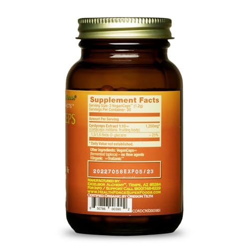 cápsulas de cordyceps para energía