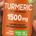 Cápsulas de cúrcuma alta absorción
