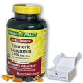 cápsulas de cúrcuma curcumina 1500mg