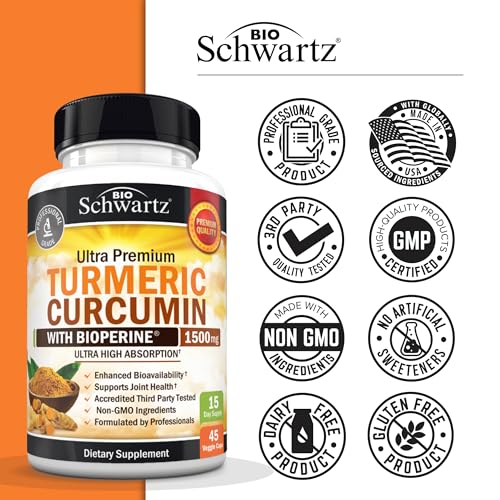 cápsulas de cúrcuma curcumina para inflamación