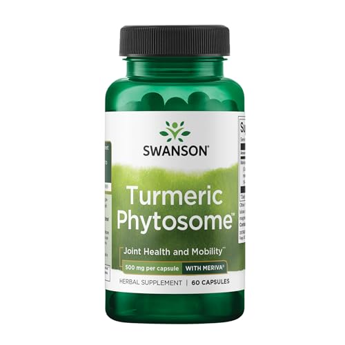 cápsulas de cúrcuma Swanson 500 mg