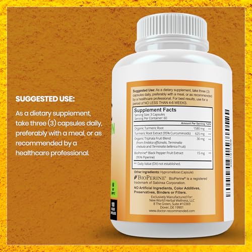 Cápsulas de curcumina 2250mg