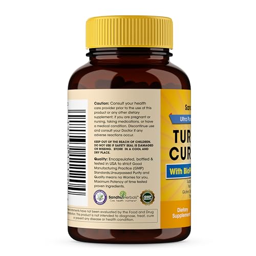 Cápsulas de curcumina para el bienestar