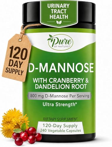 Cápsulas de D-Mannosa para salud urinaria