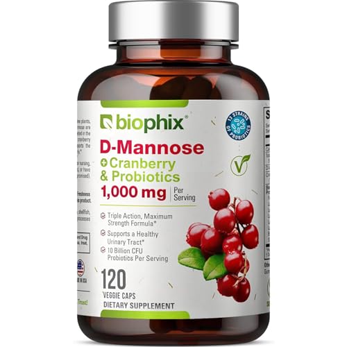 cápsulas de D-Mannosa para salud urinaria