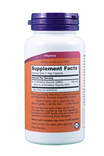 cápsulas de DMG para energía