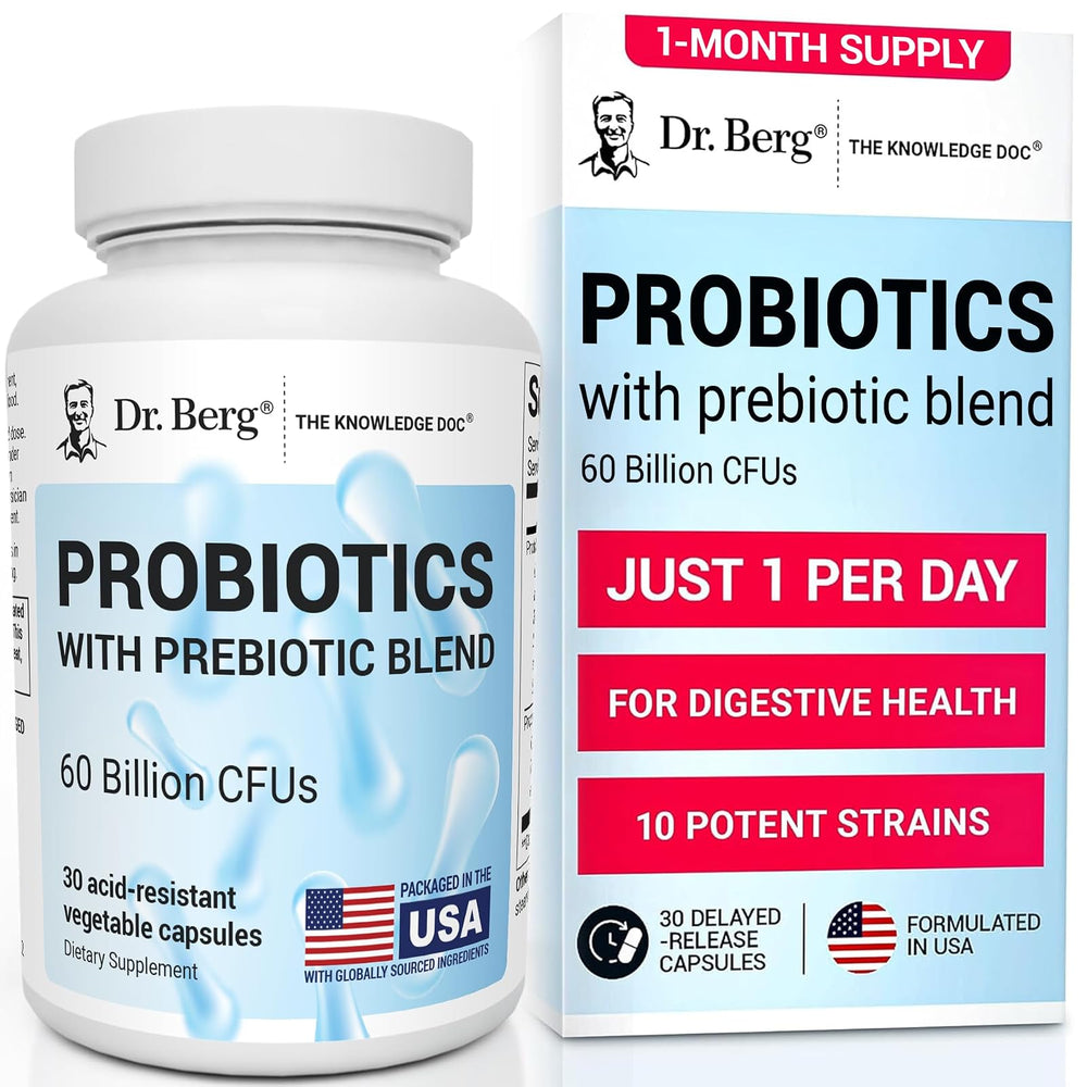 Cápsulas de Dr. Berg Probióticos