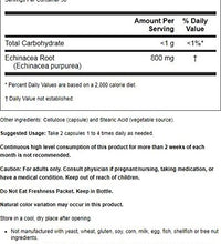 Cápsulas de Echinacea para el sistema inmunológico
