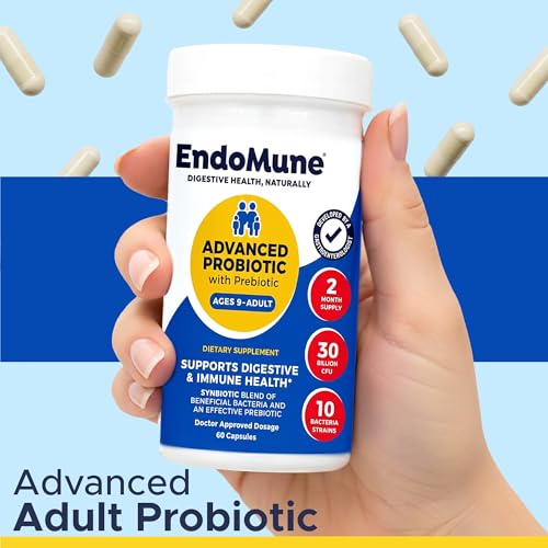 Cápsulas de Endomune probióticos