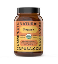 cápsulas de enzimas de papaya para digestión