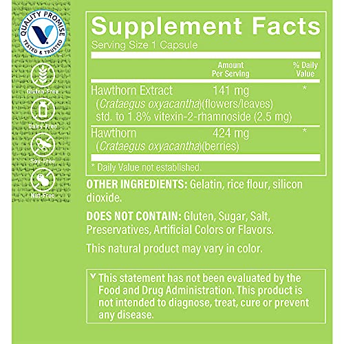 cápsulas de espino de The Vitamin Shoppe