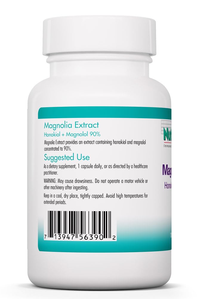 Cápsulas de extracto de magnolia