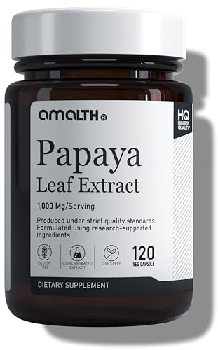 cápsulas de extracto de papaya