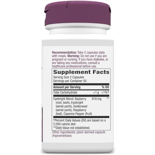 cápsulas de eyebright para salud ocular