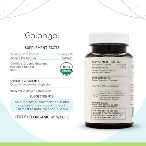 cápsulas de galanga 500 mg