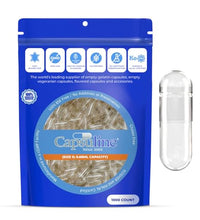 Cápsulas de gelatina vacías para suplementos