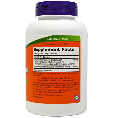 cápsulas de ginkgo biloba 120mg