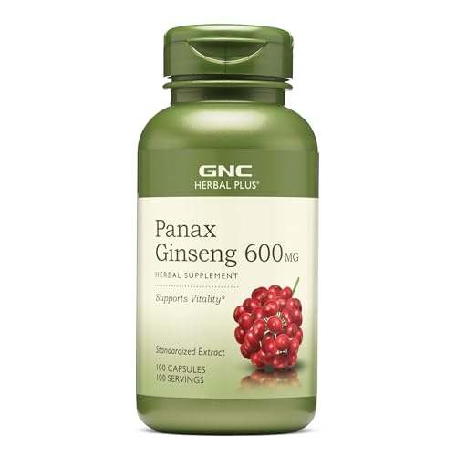 Cápsulas de Ginseng Panax