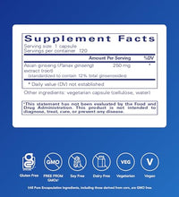 cápsulas de ginseng para el estrés