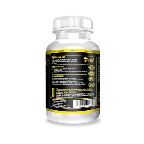 cápsulas de GLP-1 Mega Support